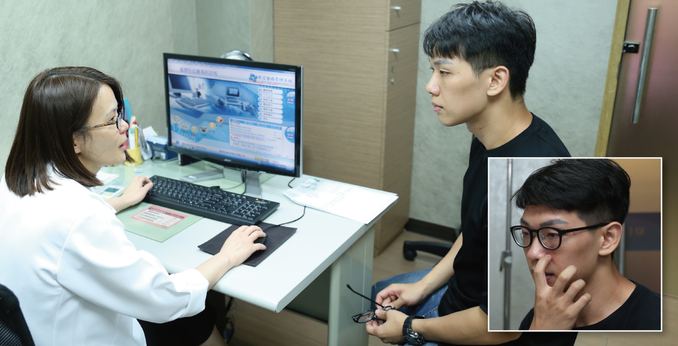 醫師問診時非常詳細,也修正我平常保養時的觀念,非常貼心。
